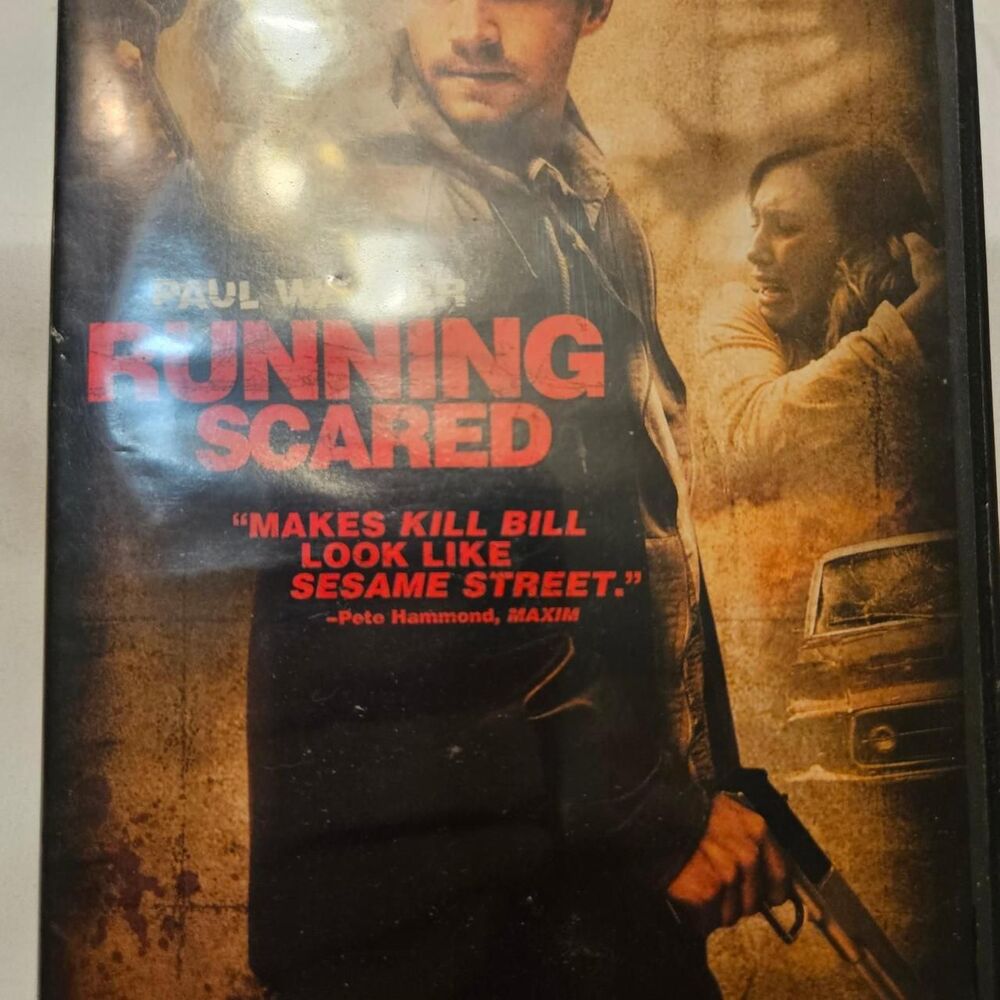 Running Scared DVD with special features Paul walker